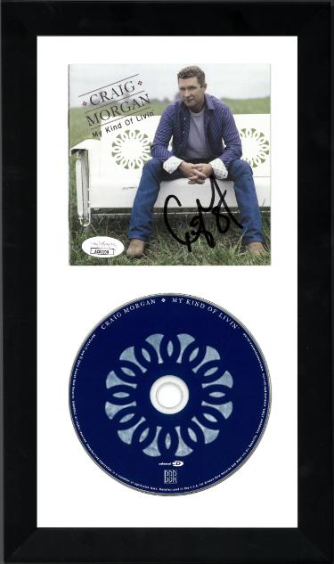 Craig Morgan Autographed 2005 My Kind of Livin' Album Cover Booklet with CD Custom Framing- JSA #AC92200-Powers Sports Memorabilia