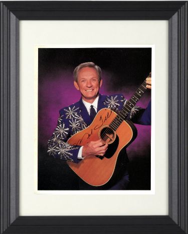 Mel Tillis Autographed 8 x 10 Color Photograph Custom Framing– COA (Country Music Legend)-Powers Sports Memorabilia