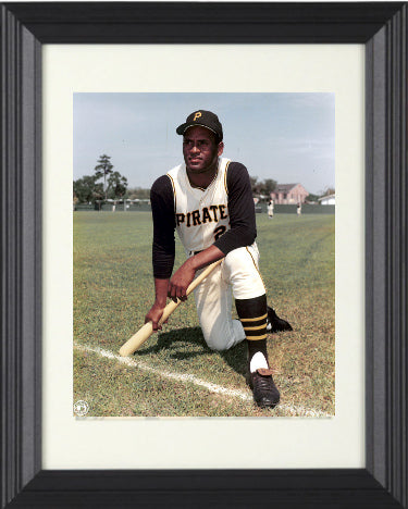 Bob/Roberto Clemente Pittsburgh Pirates MLB 8 x 10 Photograph Custom Framing-Powers Sports Memorabilia