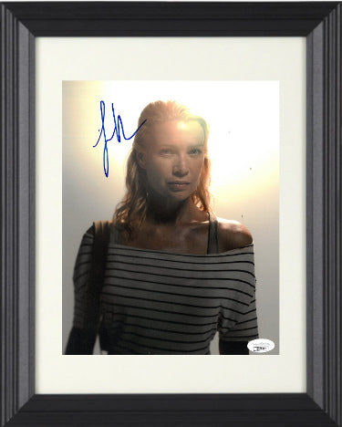 Laurie Holden Autographed The Walking Dead Andrea 8 x 10 Photograph Custom Framing- JSA #QQ40592-Powers Sports Memorabilia