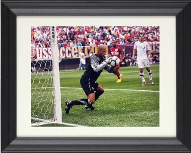 Tim Howard Team USA Men's Soccer 11 x 14 Photograph Custom Framing (Secretary of Defense-Goalkeeper)-Powers Sports Memorabilia