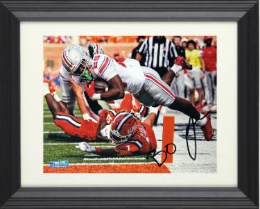 Lamar "Bo" Jackson Autographed Ohio State Buckeyes 8 x 10 Photograph Custom Framing- Primetime Witnessed Holo-Powers Sports Memorabilia