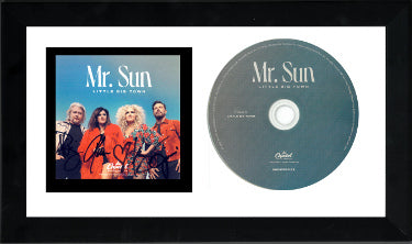 Little Big Town Band Autographed 2022 Mr Sun Art Card with Album Cover Booklet & CD with 6.5x12 Custom Framing– JSA-Powers Sports Memorabilia