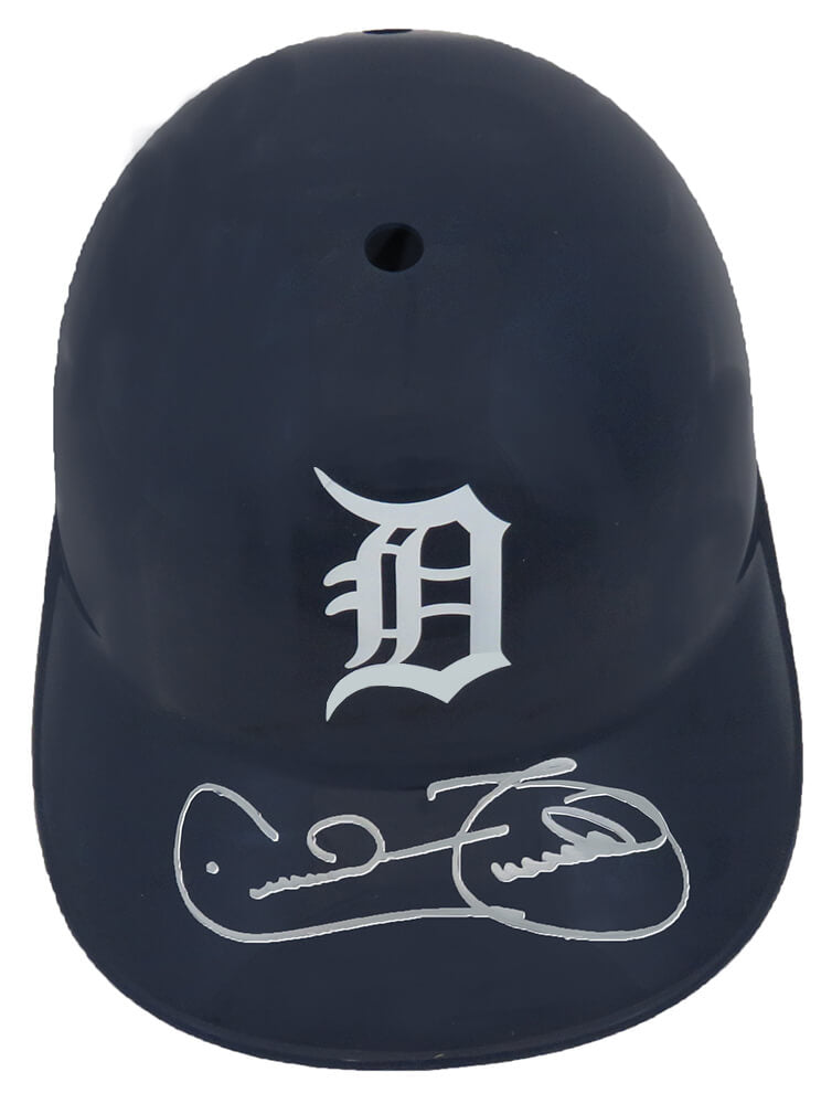 Cecil Fielder Autographed Detroit Tigers Replica Batting Helmet-Powers Sports Memorabilia