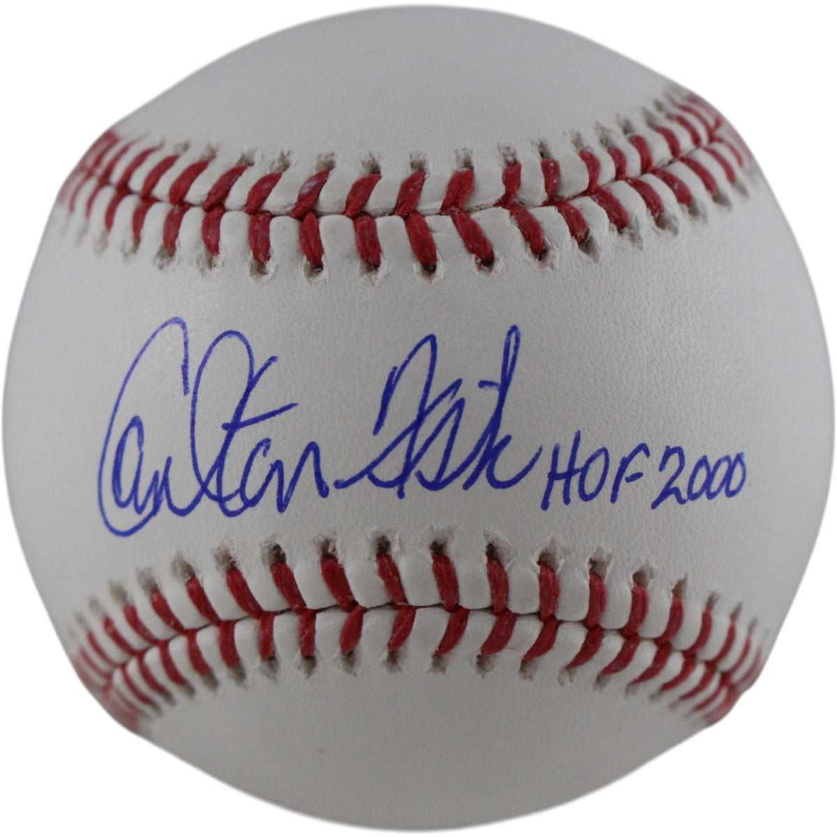 Carlton Fisk Signed Boston Red Sox Official MLB Baseball HOF Fanatics-Powers Sports Memorabilia