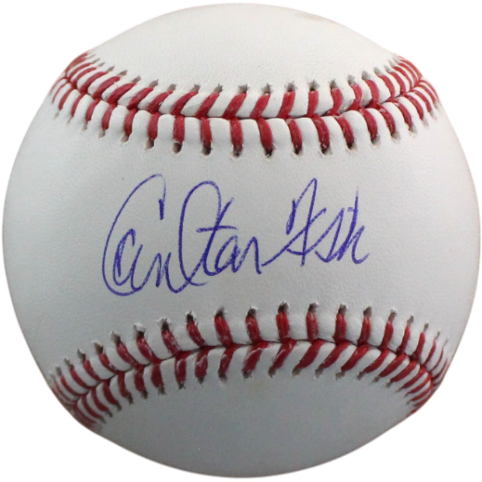 Carlton Fisk Boston Red Sox Signed Baseball - OML Baseball Fanatics-Powers Sports Memorabilia