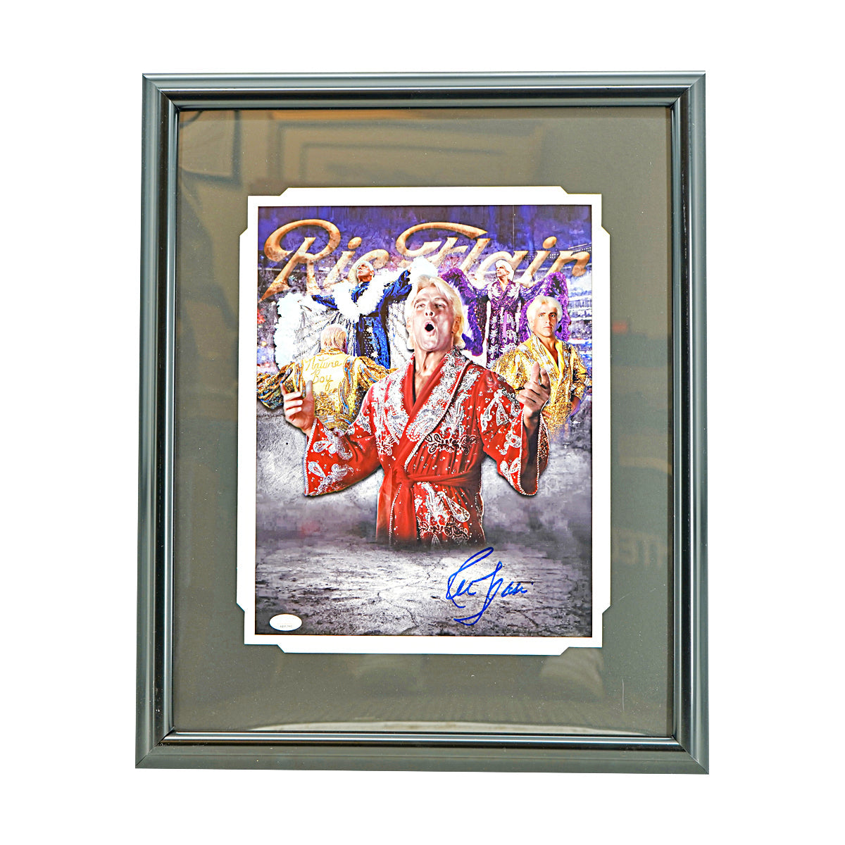 Ric Flair WWE Signed Framed 11x14 Nature Boy Collage Photo JSA COA-Powers Sports Memorabilia