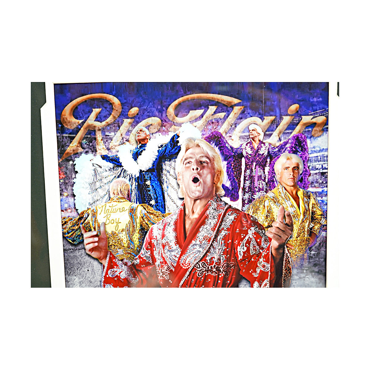 Ric Flair WWE Signed Framed 11x14 Nature Boy Collage Photo JSA COA-Powers Sports Memorabilia