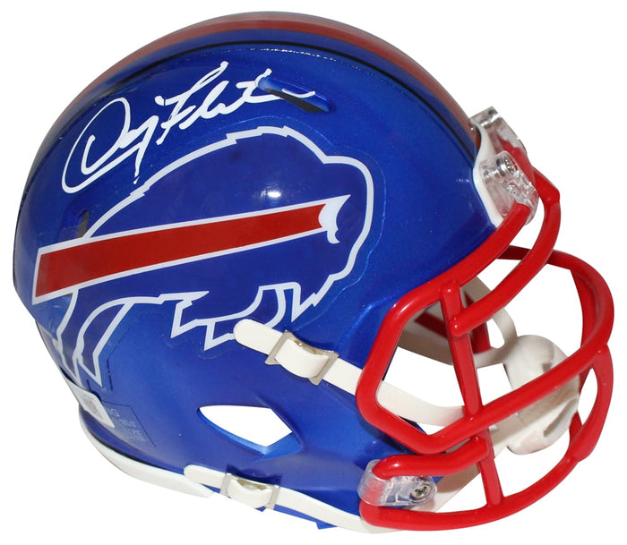 Doug Flutie Signed Buffalo Bills Flash Mini Helmet – Beckett Authenticated-Powers Sports Memorabilia