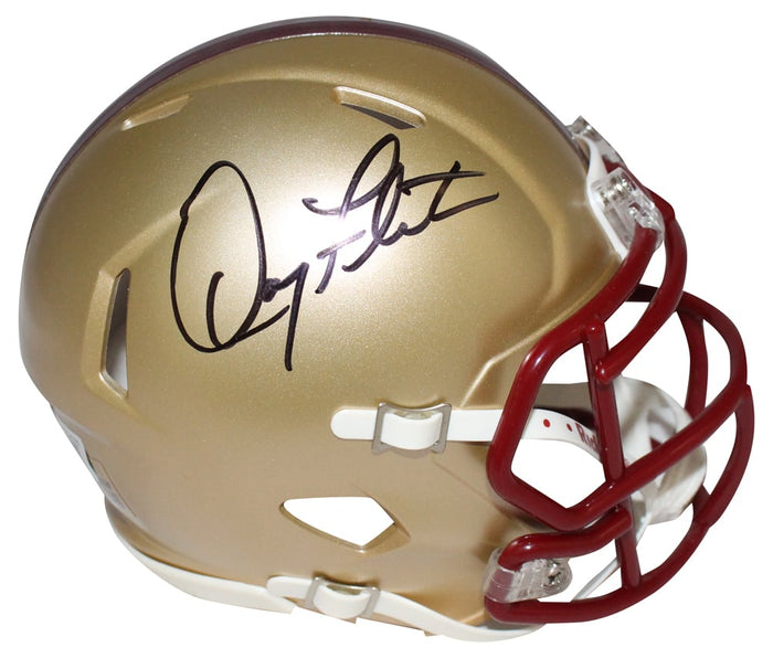 Doug Flutie Signed Boston College Spd Mini Helmet – Beckett Authenticated-Powers Sports Memorabilia