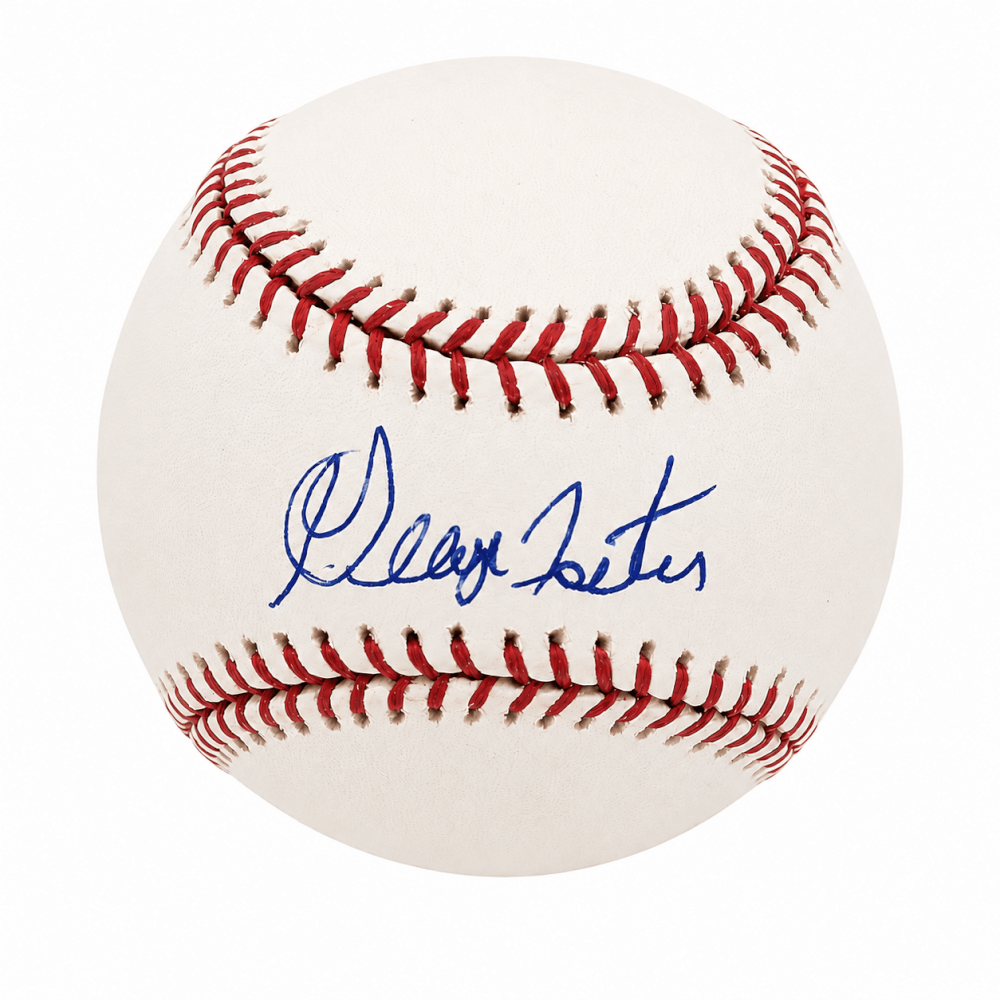 George Foster Autographed Rawlings (Selig) MLB Baseball-Powers Sports Memorabilia