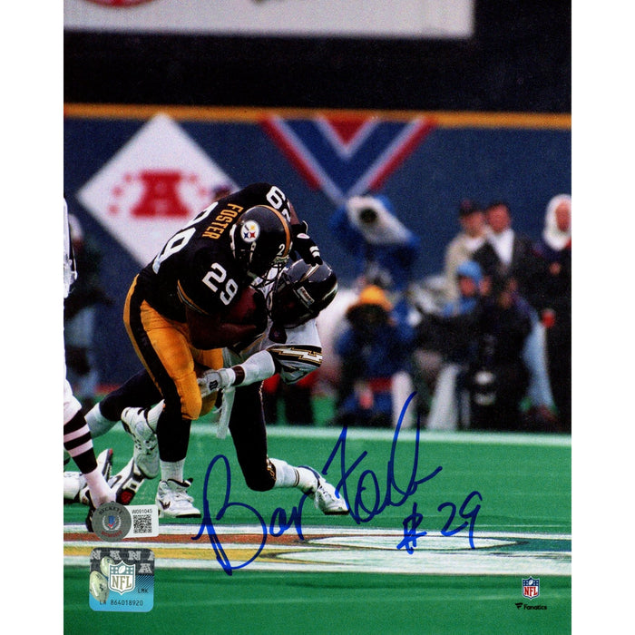 Barry Foster Signed Pittsburgh Steelers 8x10 Photo – Beckett Authenticated