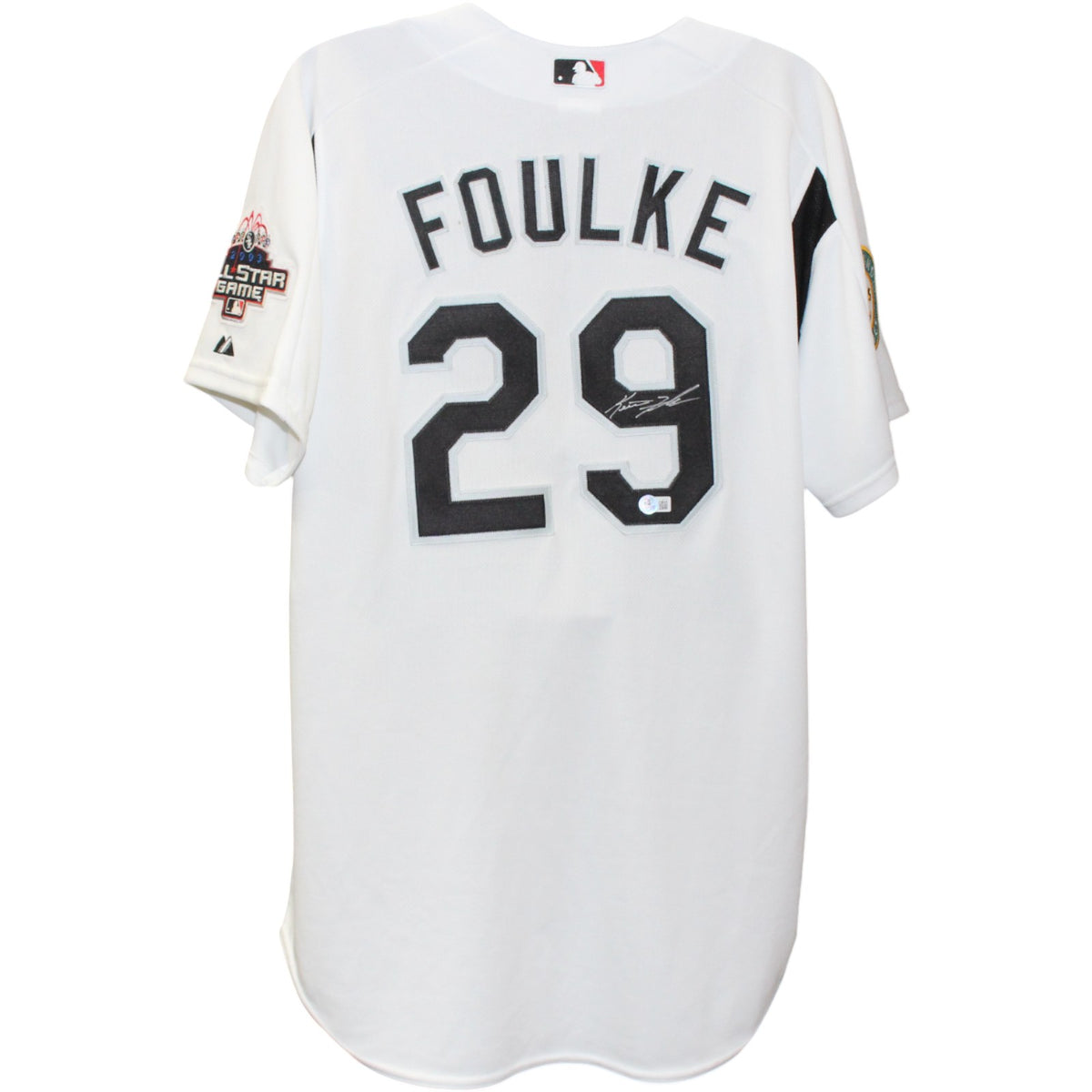 Keith Foulke Oakland Athletics Signed Jersey - 2003 American League All Star Game XL Beckett Beckett-Powers Sports Memorabilia