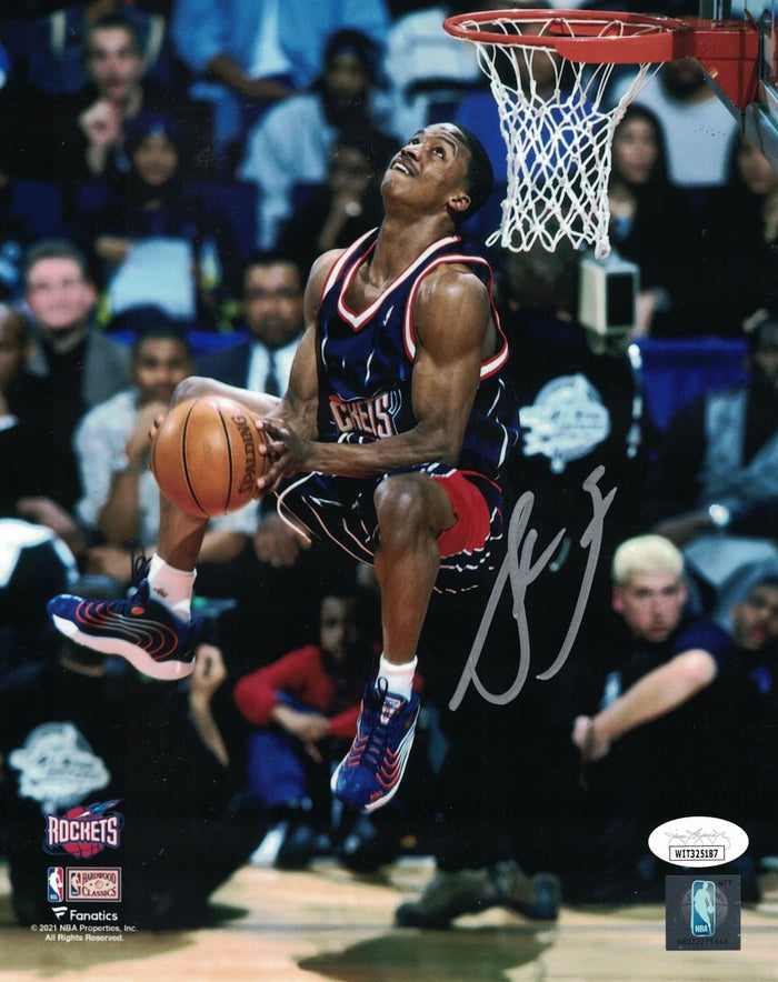 Steve Francis Signed Houston Rockets 8x10 Photo – JSA Authenticated-Powers Sports Memorabilia