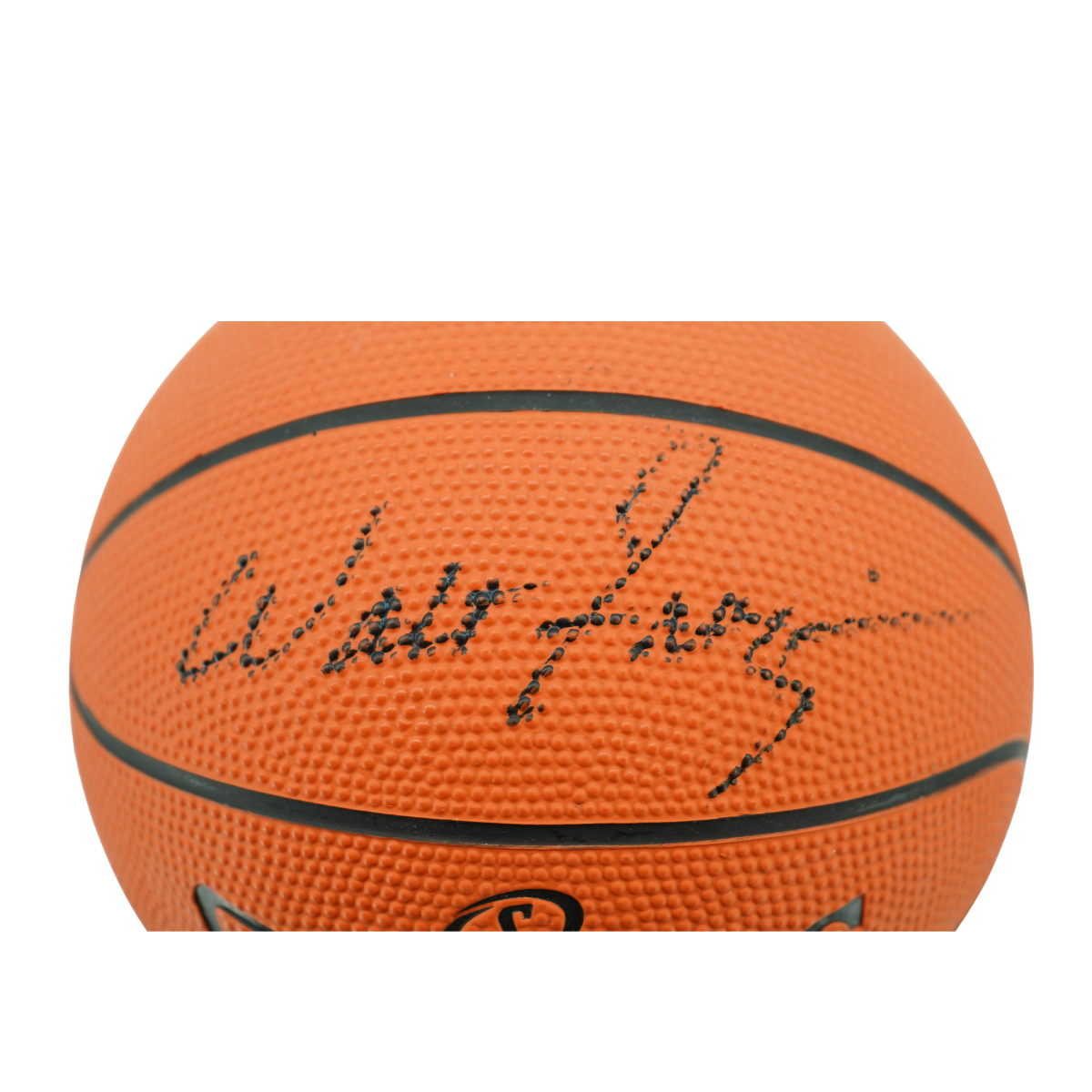 Walt Frazier New York Knicks Signed Spalding Mini Basketball CX-Powers Sports Memorabilia