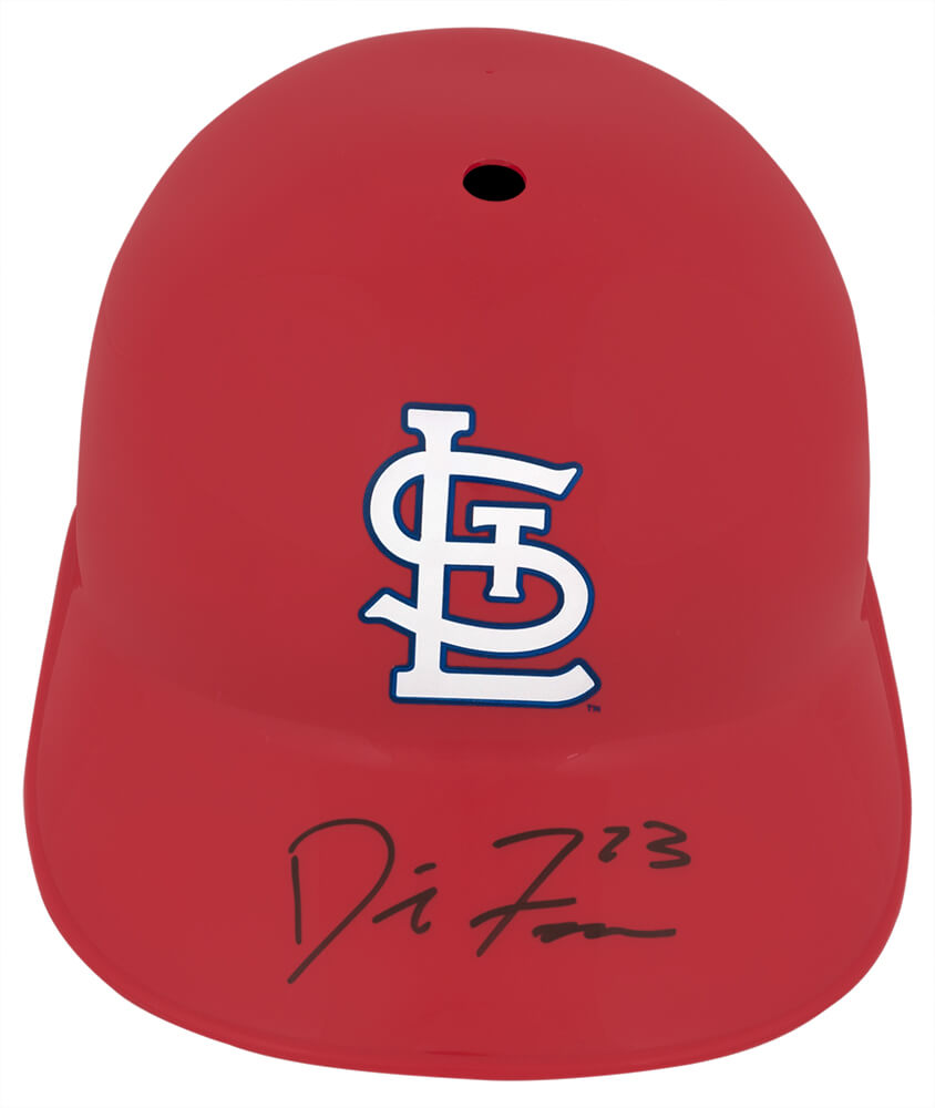 David Freese Autographed St. Louis Cardinals Souvenir Replica Batting Helmet-Powers Sports Memorabilia