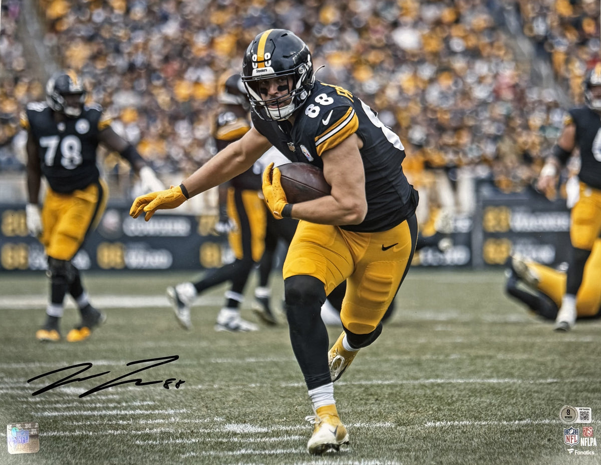 Pat Freiermuth Signed Pittsburgh Steelers 16x20 Photo – Beckett Witness Authenticated