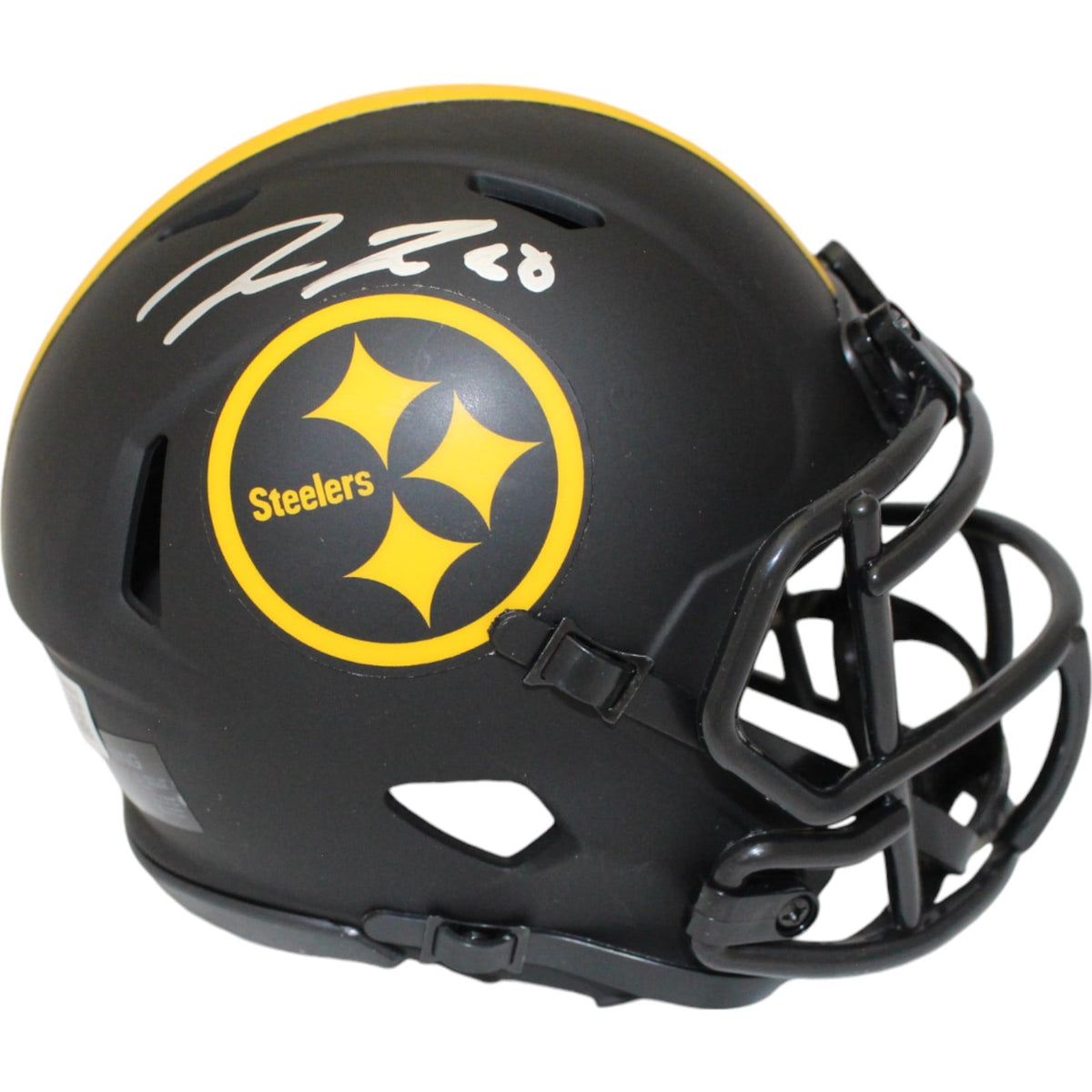 Pat Freiermuth Signed Pittsburgh Steelers Eclipse Mini Helmet – Beckett Authenticated-Powers Sports Memorabilia
