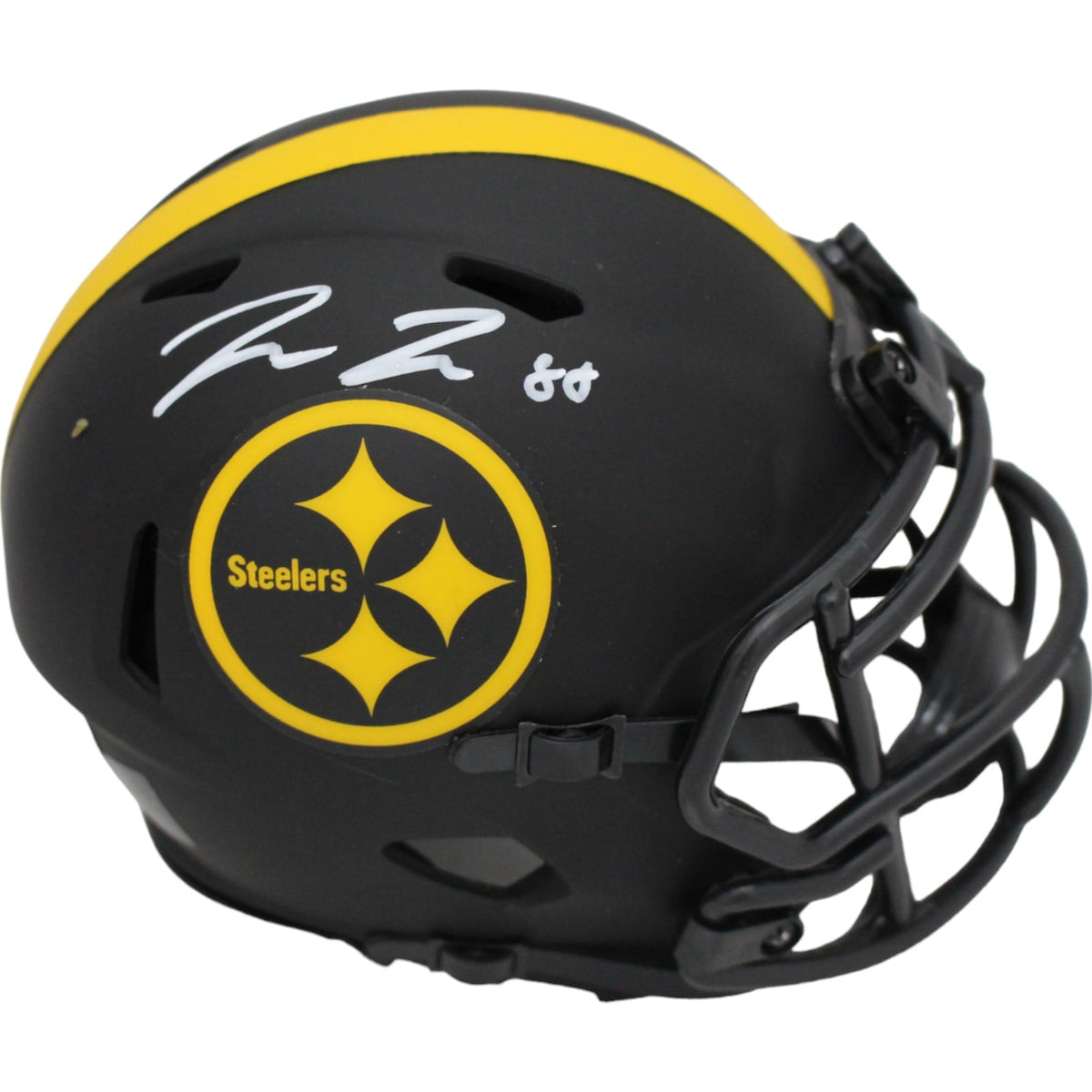 Pat Freiermuth Autographed Pittsburgh Steelers Eclipse Mini Helmet – Beckett Authenticated-Powers Sports Memorabilia