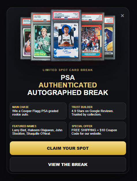 Cartes de basket signées