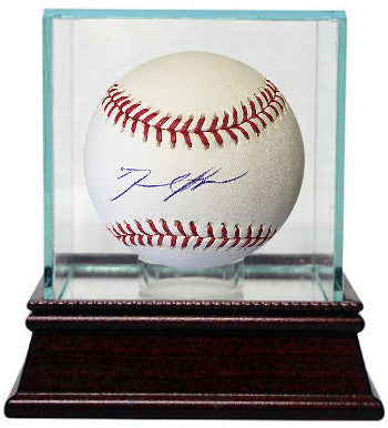 David Price Autographed Rawlings Official MLB Baseball w/ Steiner Glass Case- JSA Hologram #DD39072-Powers Sports Memorabilia