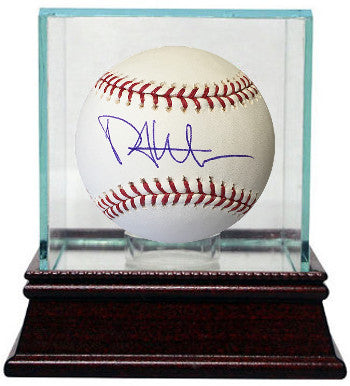 Phil Hughes Autographed Official Major League Baseball w/ Glass Case (Minnesota Twins)-Powers Sports Memorabilia