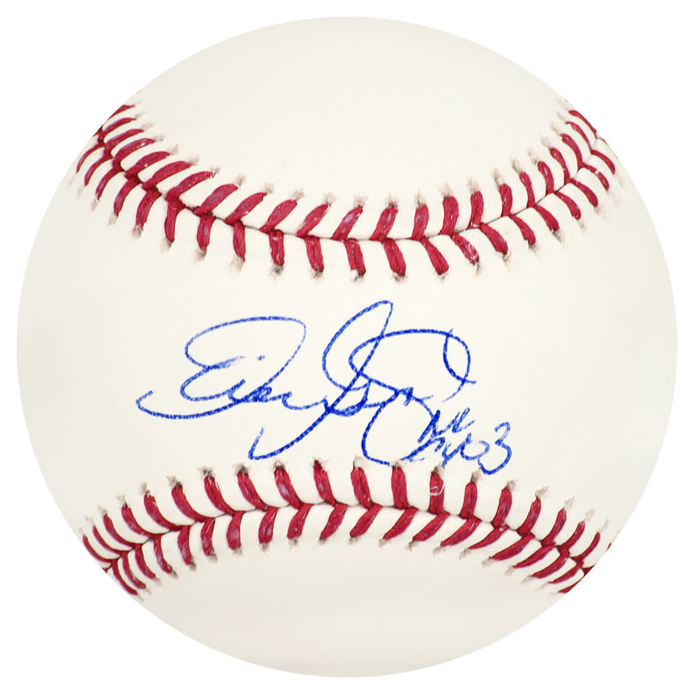 Eric Gagne Autographed Rawlings Official MLB Baseball w/ NL CY 03