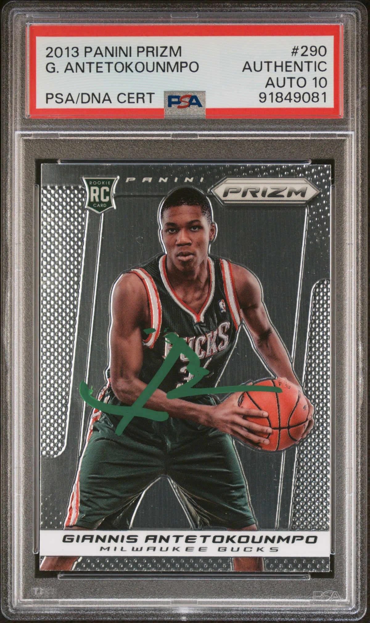 Giannis ヤニス アデトクンボ ルーキーカード 直筆サインカード