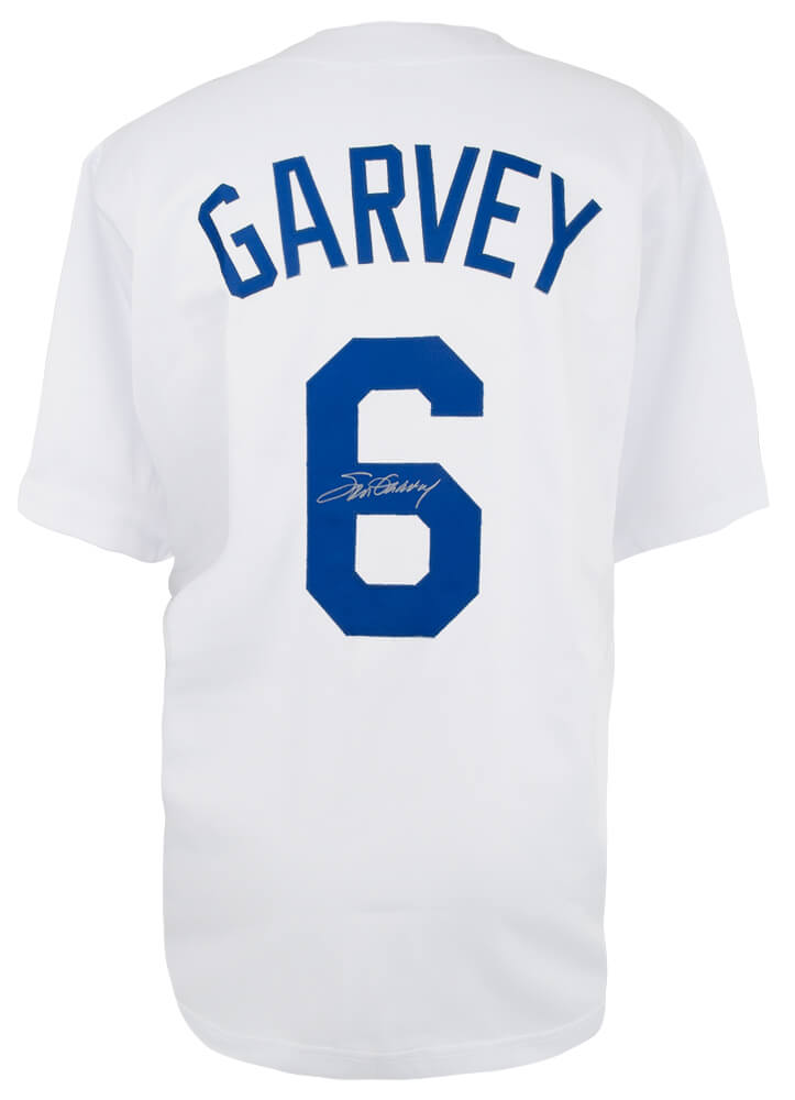 Steve Garvey Autographed White Custom Baseball Jersey