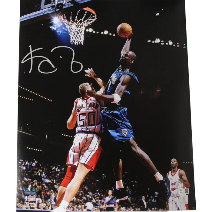 Kevin Garnett Signed Minnesota Timberwolves 16x20 Photo – Beckett Authenticated-Powers Sports Memorabilia