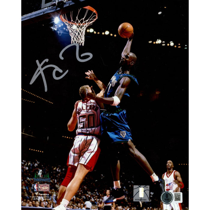Kevin Garnett Signed Minnesota Timberwolves 8x10 Photo – Beckett Authenticated-Powers Sports Memorabilia