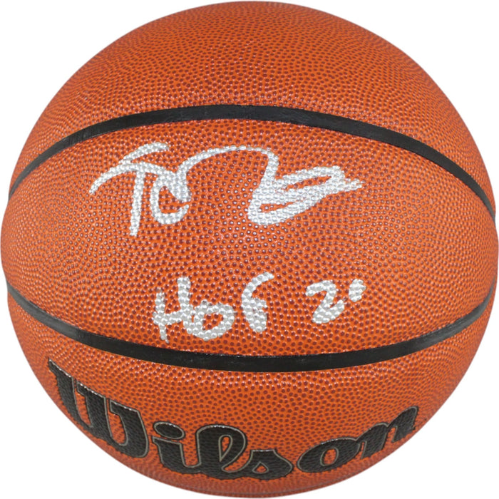 Kevin Garnett Signed Boston Celtics Wilson Basketball HOF – Beckett Authenticated-Powers Sports Memorabilia