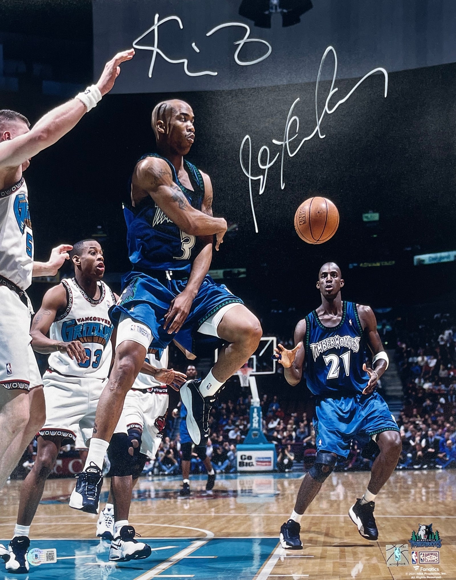 Signed Basketball Photos