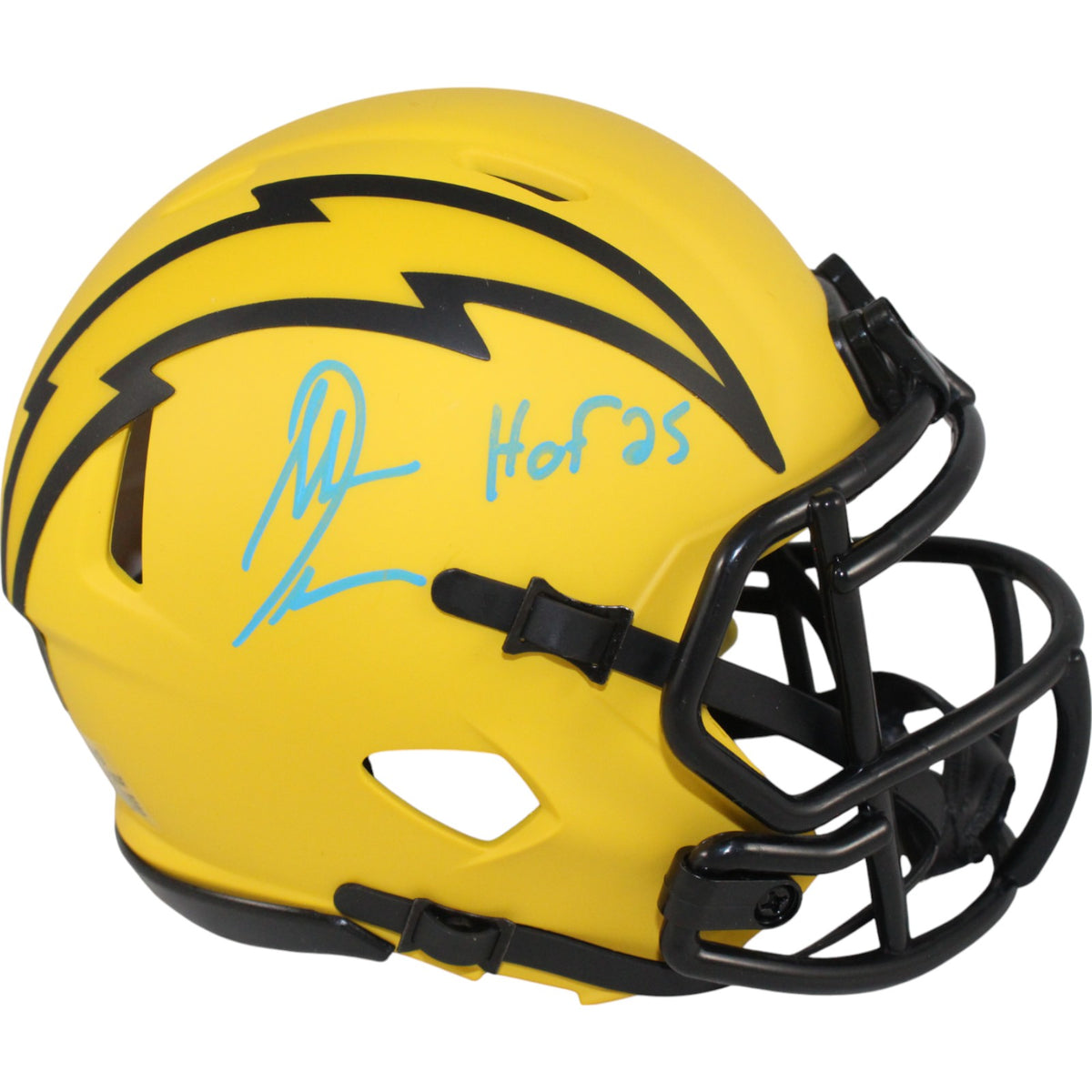 Antonio Gates San Diego Chargers Signed Mini Helmet - Rave HOF Beckett Beckett-Powers Sports Memorabilia