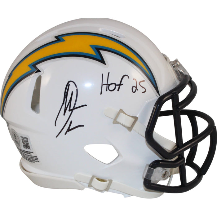 Antonio Gates Signed San Diego Chargers TB Mini Helmet HOF – Beckett Authenticated-Powers Sports Memorabilia