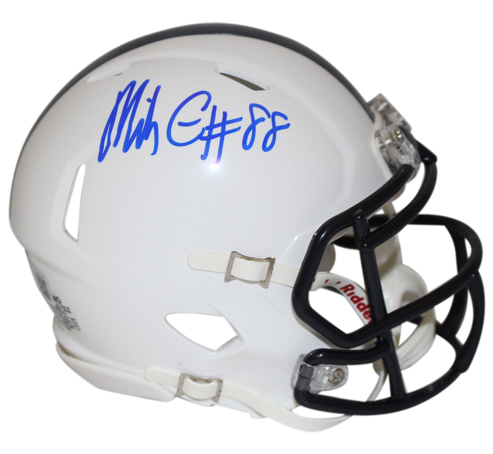 Mike Gesicki Penn State Nittany Lions Signed Mini Helmet - Penn State Speed Beckett Beckett-Powers Sports Memorabilia