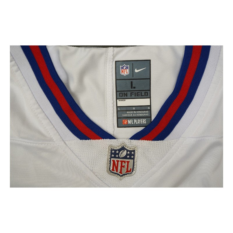 New York Giants 1986 Team Signed Pro Style Super Bowl XXI White Jersey JSA Holo Only-Powers Sports Memorabilia