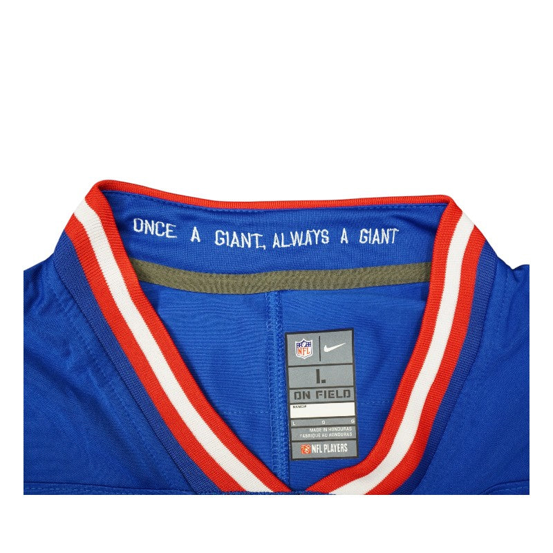 New York Giants 1986 Team Signed Pro Style Super Bowl XXI Blue Jersey JSA Holo Only-Powers Sports Memorabilia