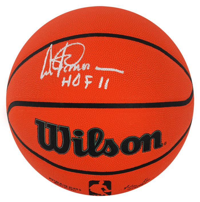 Artis Gilmore Autographed Wilson I/O NBA Basketball w/ HOF 11-Powers Sports Memorabilia