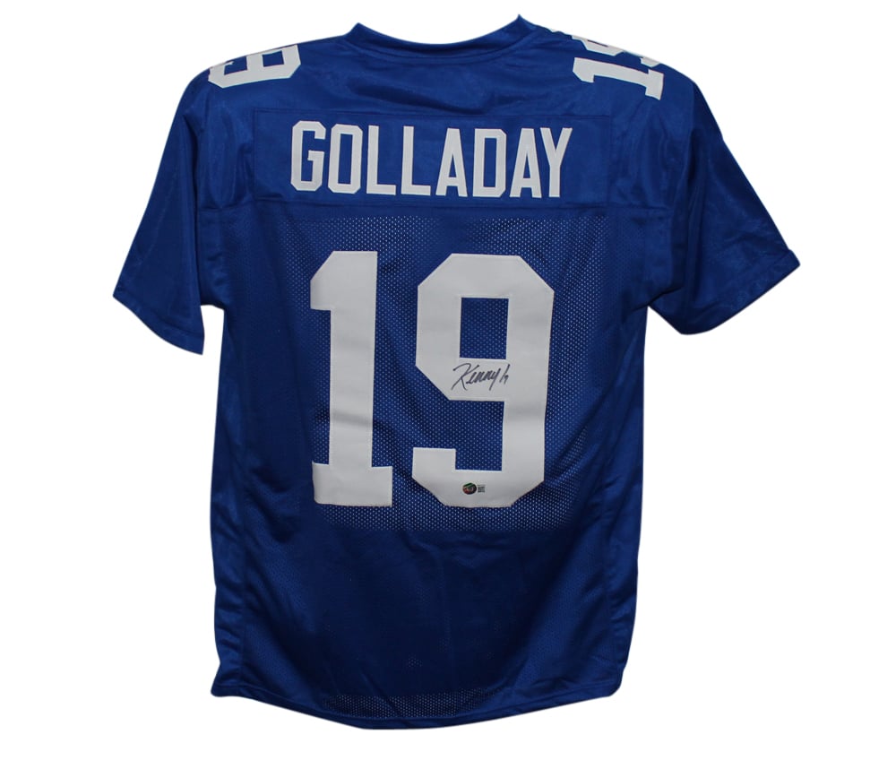 Kenny Golladay Signed Pro Style Blue XL Jersey Beckett – Beckett Authenticated-Powers Sports Memorabilia