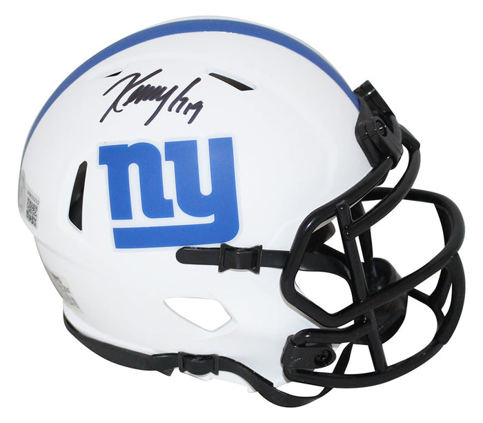 Kenny Golladay Signed New York Giants Lunar Mini Helmet – Beckett Authenticated-Powers Sports Memorabilia
