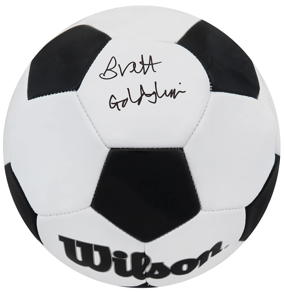 Brett Goldstein (Roy Kent) Autographed Wilson & White Size 5 Soccer Ball-Powers Sports Memorabilia