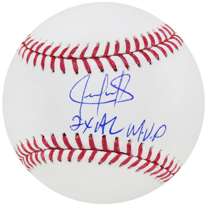 Juan Gonzalez Autographed Rawlings Official MLB Baseball with 2x AL MVP-Powers Sports Memorabilia
