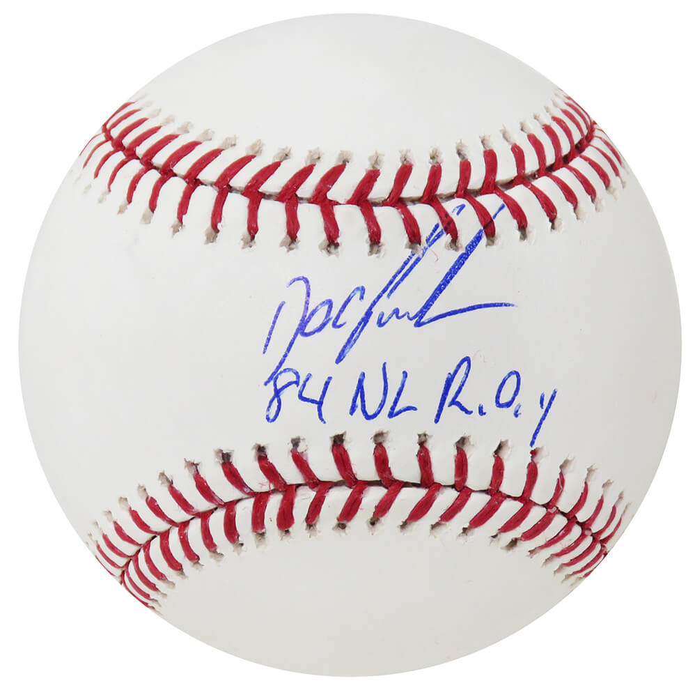 Dwight "Doc" Gooden Autographed Official MLB Baseball with 84 NL ROY-Powers Sports Memorabilia
