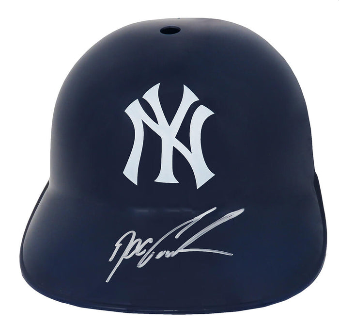 Dwight 'Doc' Gooden Autographed New York Yankees Souvenir Replica Batting Helmet-Powers Sports Memorabilia