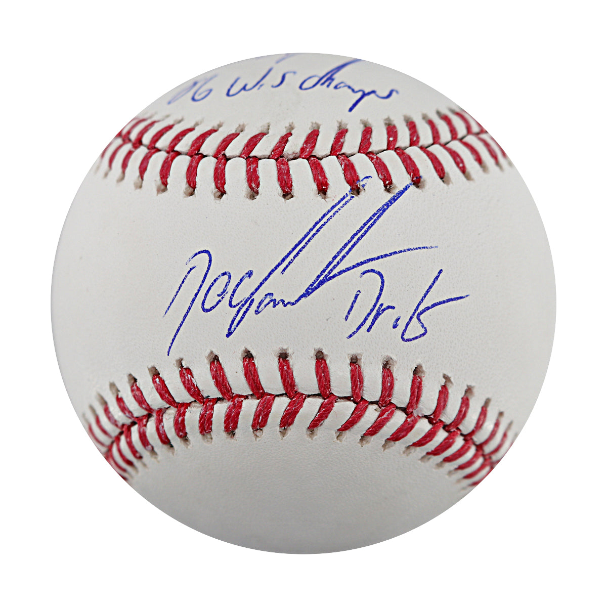 Dwight Doc Gooden New York Mets Signed Multi Inscribed OMLB Baseball-Powers Sports Memorabilia