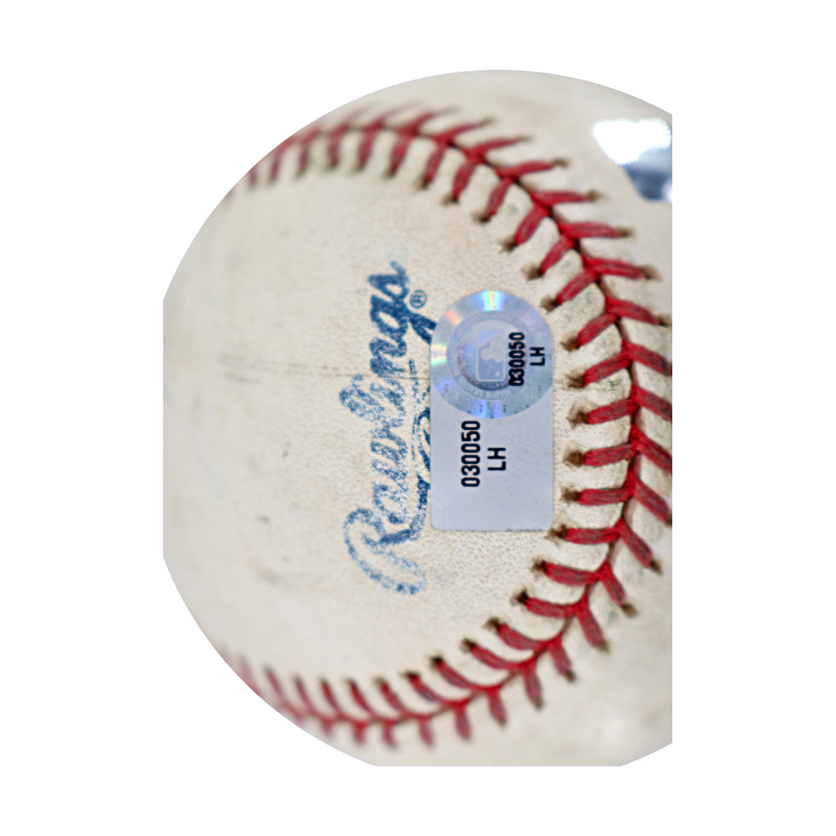 Dwight Doc Gooden New York Mets Signed Inscribed Shea Stadium Final Season Game Used Baseball & MLB Holo-Powers Sports Memorabilia