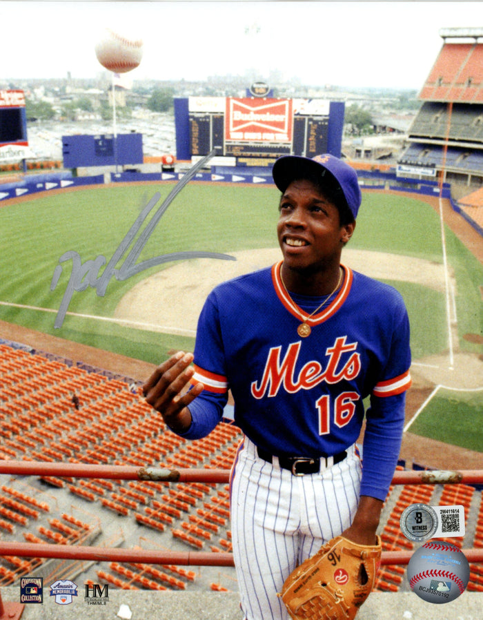 Dwight Gooden Hand-Signed New York Mets 8x10 Photo – Beckett Witness Authenticated-Powers Sports Memorabilia