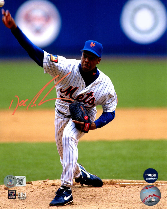 Dwight Gooden Autographed New York Mets 8x10 Photo – Beckett Authenticated-Powers Sports Memorabilia