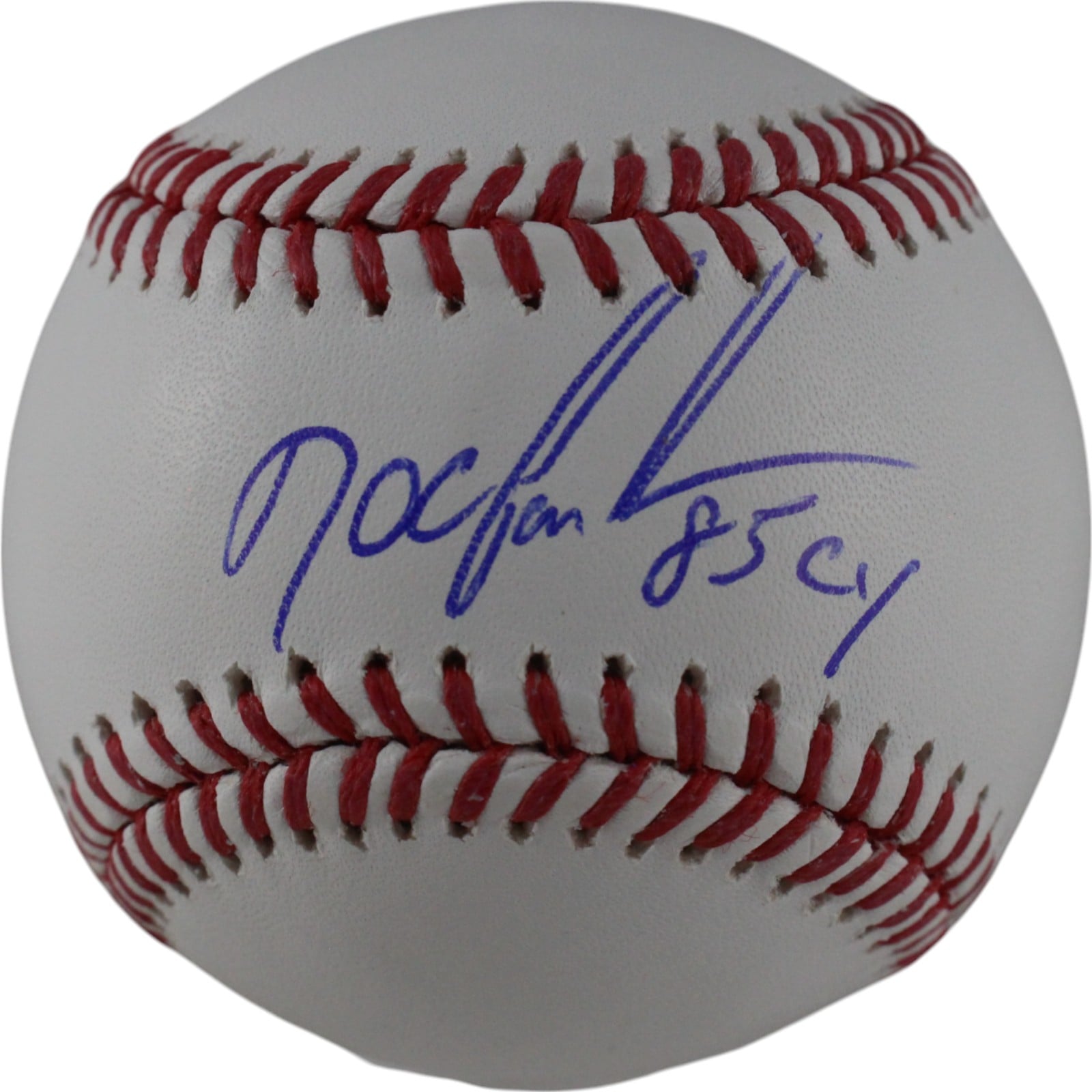 Dwight Doc Gooden Signed New York Mets Official MLB Baseball Cy Young – Beckett Authenticated-Powers Sports Memorabilia